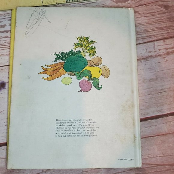 4 Vintage Sesame Street Book Club Jim Henson 1981 Golden Press Books - Picture 6 of 11